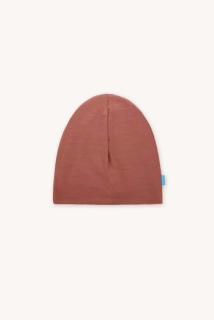 Merino tenká čepice Paterns dětská - Dusty pink (jaipur)