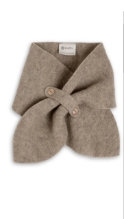 Merino-fleece šála Engel - oříšková