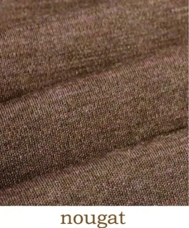 Zimní MERINO metráž - Nugátová (nougat)