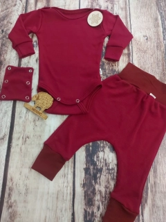 Rostoucí zimní MERINO komplet Lambio, DR - Javor*