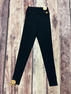 Dámské zimní merino/lycra legíny ZM basic - Černé