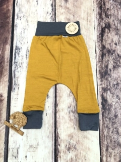 LETNÍ merino harémky Lambio - Kari/šedý lem*