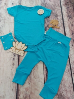 Rostoucí BAMBUSOVÝ komplet Lambio, KR - Azur*