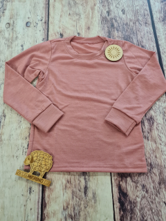 Letní MERINO tričko Lambio, DR - Dusty rose*