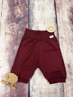 Letní MERINO capri kraťasy Lambio - Javor