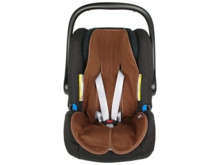 Univerzální 3D letní merino podložka Kaarsgaren - malá (0-13kg) - hnědá