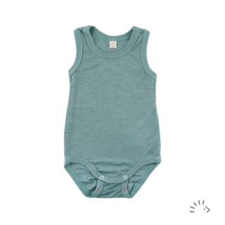 Merino/hedvábí body/tílko IoBio - Šalvěj