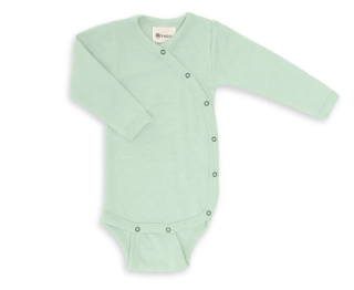 Merino/hedvábí ZAVINOVACÍ body Engel, DR - Mint