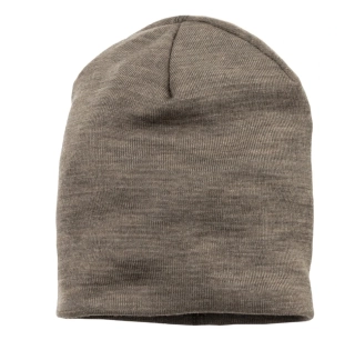 Merino/hedvábí dvouvrstvá čepice Engel - oříšková