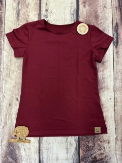 Celoroční junior MERINO tričko ZM Basic, KR - Javor