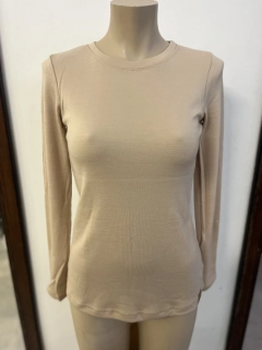 Dámské zimní MERINO tričko ZM Basic, DR - Pískové
