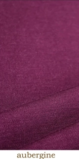 Zimní MERINO metráž - Lilková (aubergine)