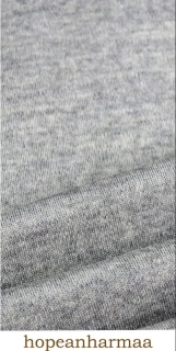 Zimní MERINO metráž - Šedý melír (hopenhaarmaa)