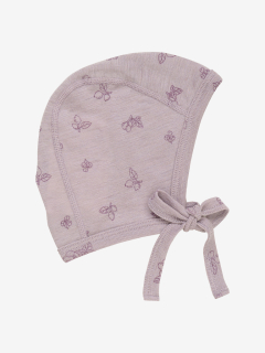 Dětská merino/hedvábí zavazovací čepice FIXONI - Nirvana