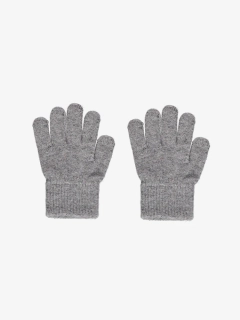Merino pletené rukavice CeLaVi - Grey melange