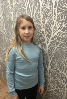 Zimní junior MERINO tričko ZM Basic, DR - Mentolové