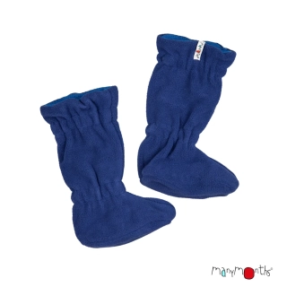 Merino capáčky ManyMonths - Classic Blue/dark blue
