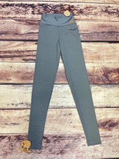 Dámské celoroční MERINO/LYCRA legíny ZM Basic - Středně šedé