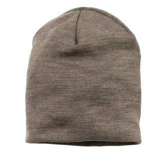 Merino/hedvábí dvouvrstvá čepice Engel pro dospělé - oříšková