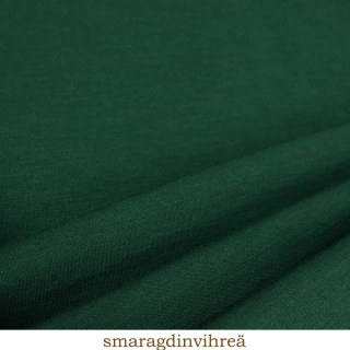 Zimní MERINO metráž - Smaragdová (smaragdinvihrea)