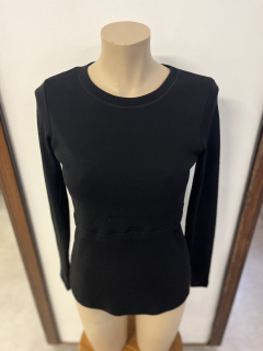 Dámské zimní MERINO kojící tričko ZM Basic, DR - Černé