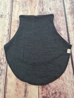 Merino nákrčník s ochranou dekoltu pro dospělé - zimní, antracit