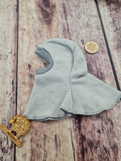 Zimní merino-fleece kukla Lambio - Popelavá