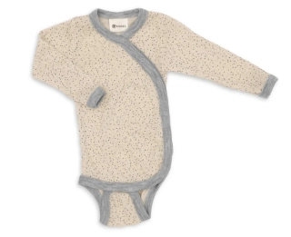 Merino/hedvábí ZAVINOVACÍ body Engel, DR - Puntík natur