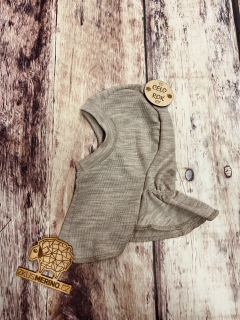 Celoroční MERINO/HEDVÁBÍ kukla Lambio - Pískový melír