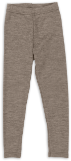 Dětské merino/hedvábí legíny Engel - Oříšek