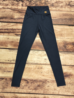 Dámské celoroční MERINO/LYCRA legíny ZM Basic - Tmavě modré