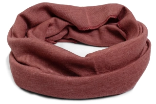 Merino/hedvábí nákrčník Engel pro dospělé - Měděný