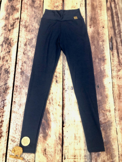 Dámské zimní merino legíny ZM basic - Navy