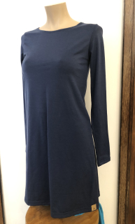 Merino/lycra tunika/šaty ZM Basic, DR - Tmavě modrá