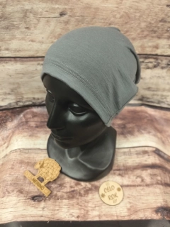 Celoroční MERINO/LYCRA čepice ZM Basic pro dospělé - Tmavě šedá