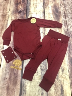 Rostoucí letní MERINO komplet Lambio, DR - Javor*