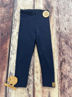 Dětské zimní MERINO legíny ZM Basic - Tmavě modré