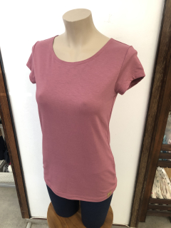 Dámské bambusové tričko ZM Basic, KR - Deco rose*