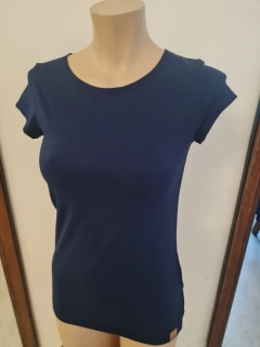 Dámské bambusové tričko ZM Basic, KR - Marine*